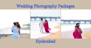 wedding photography packages Hyderabad pricing comparison chart by Frames Flow showing basic standard premium luxury plans